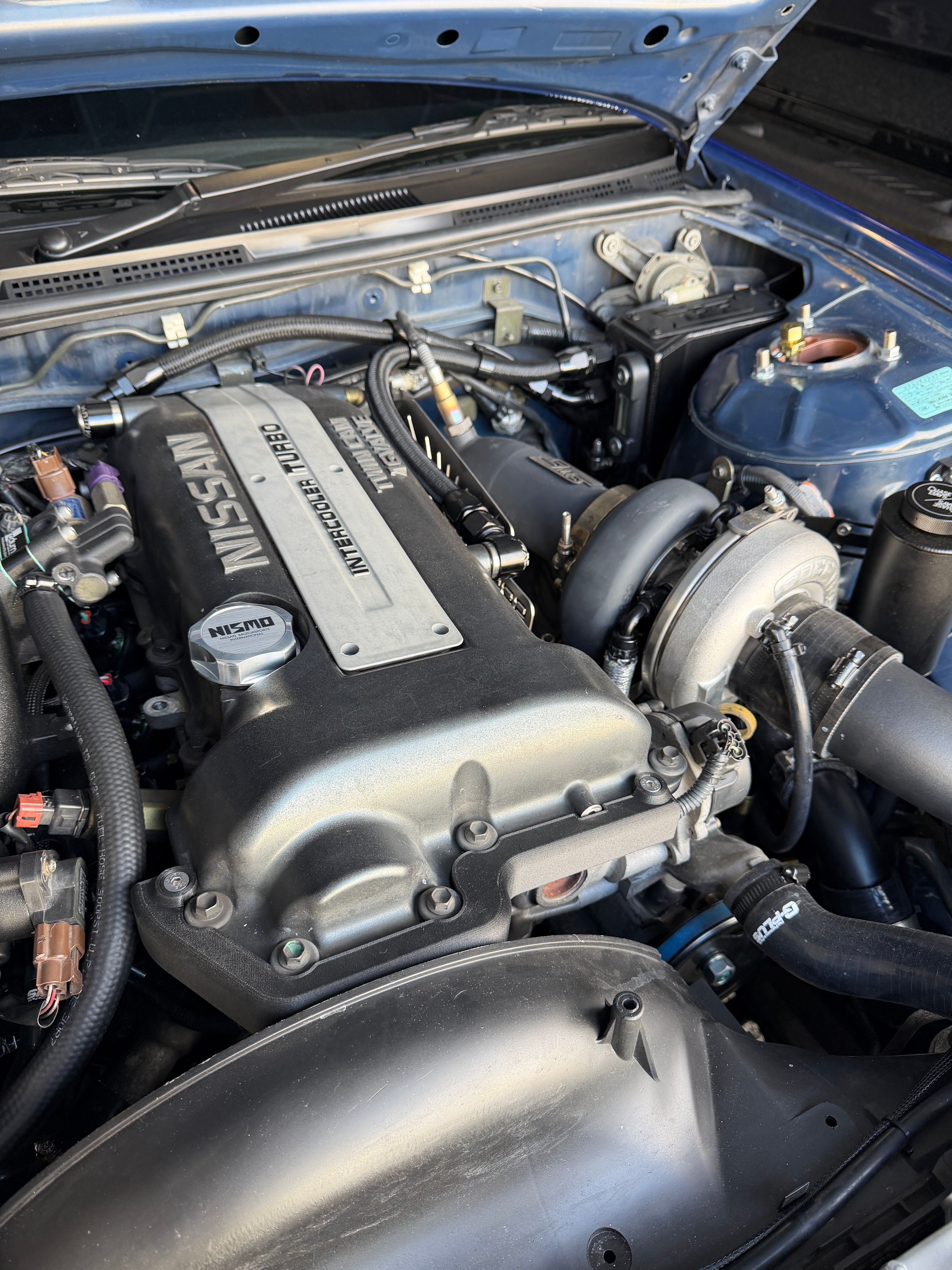 Nissan SR20 VCT Engine Front Wiring Guard