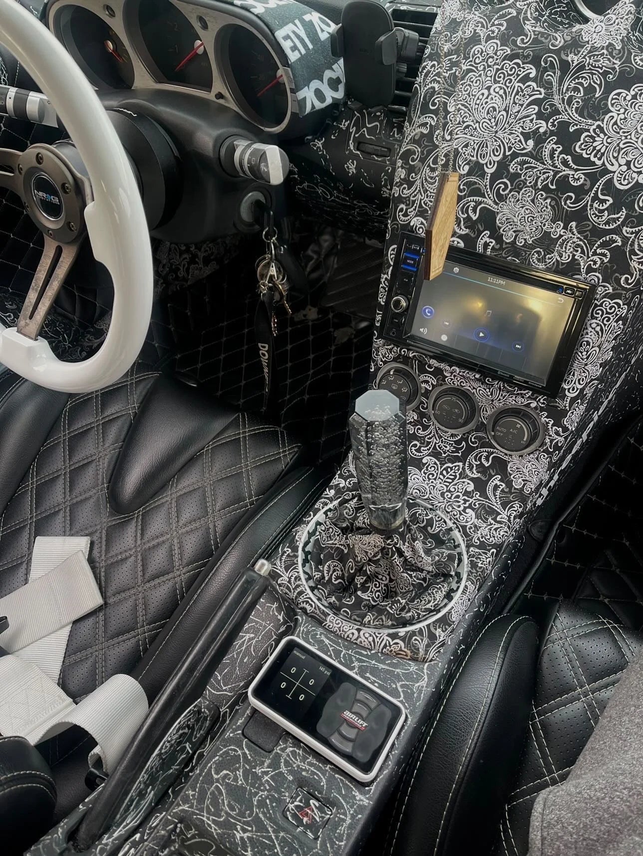 Nissan 350Z Airlift Performance Controller Mount