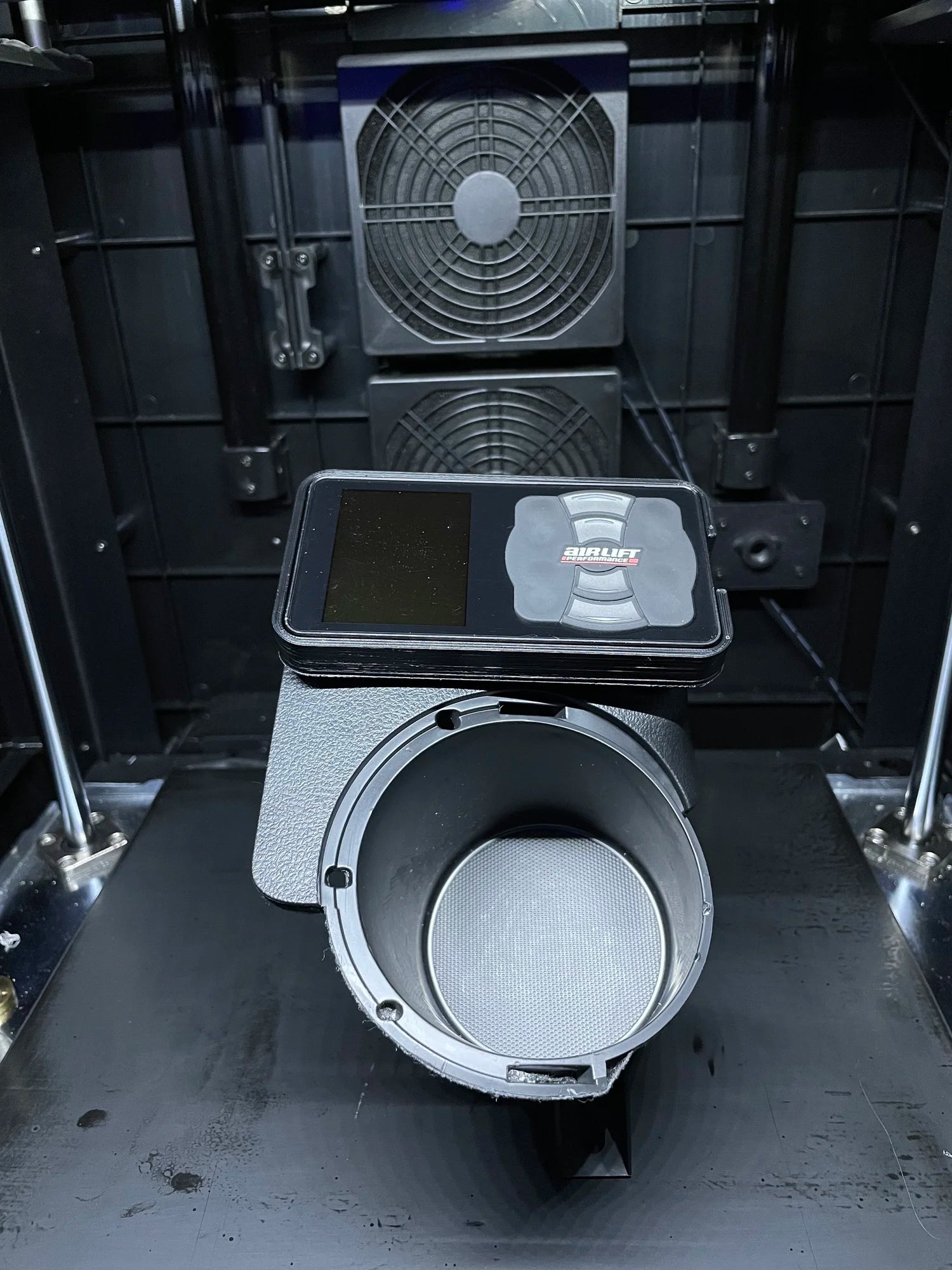 Nissan 370Z Airlift Performance Controller Mount- Flush - Lunar Loox