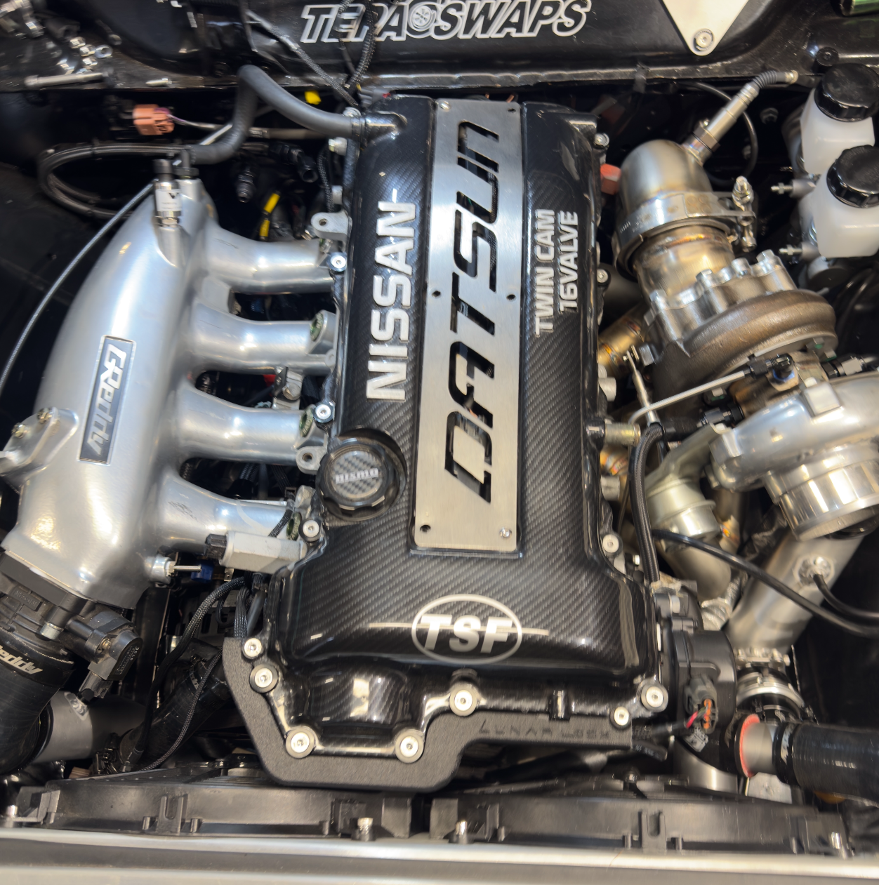 Nissan SR20 VCT Engine Front Wiring Guard