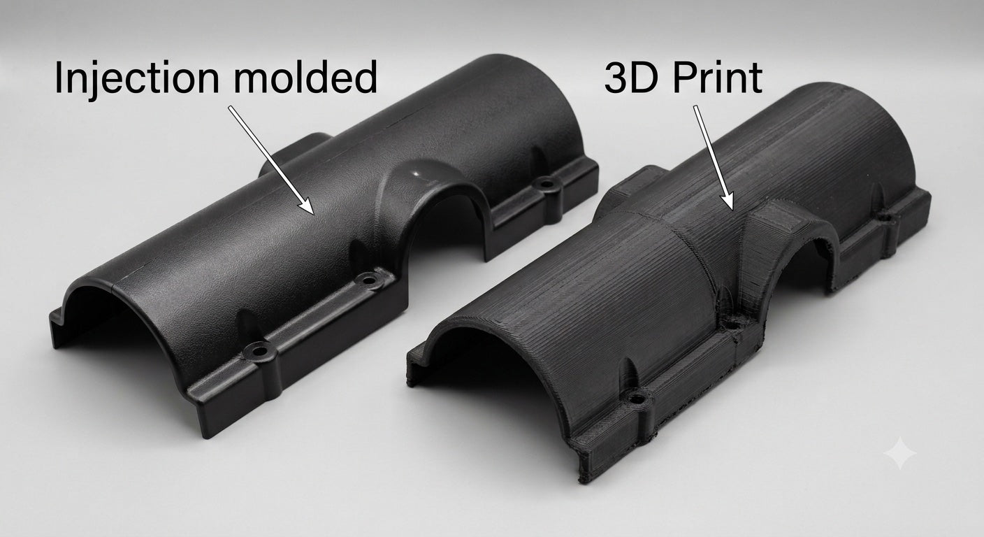 3D Printing vs Injection Molding: When to Use Each