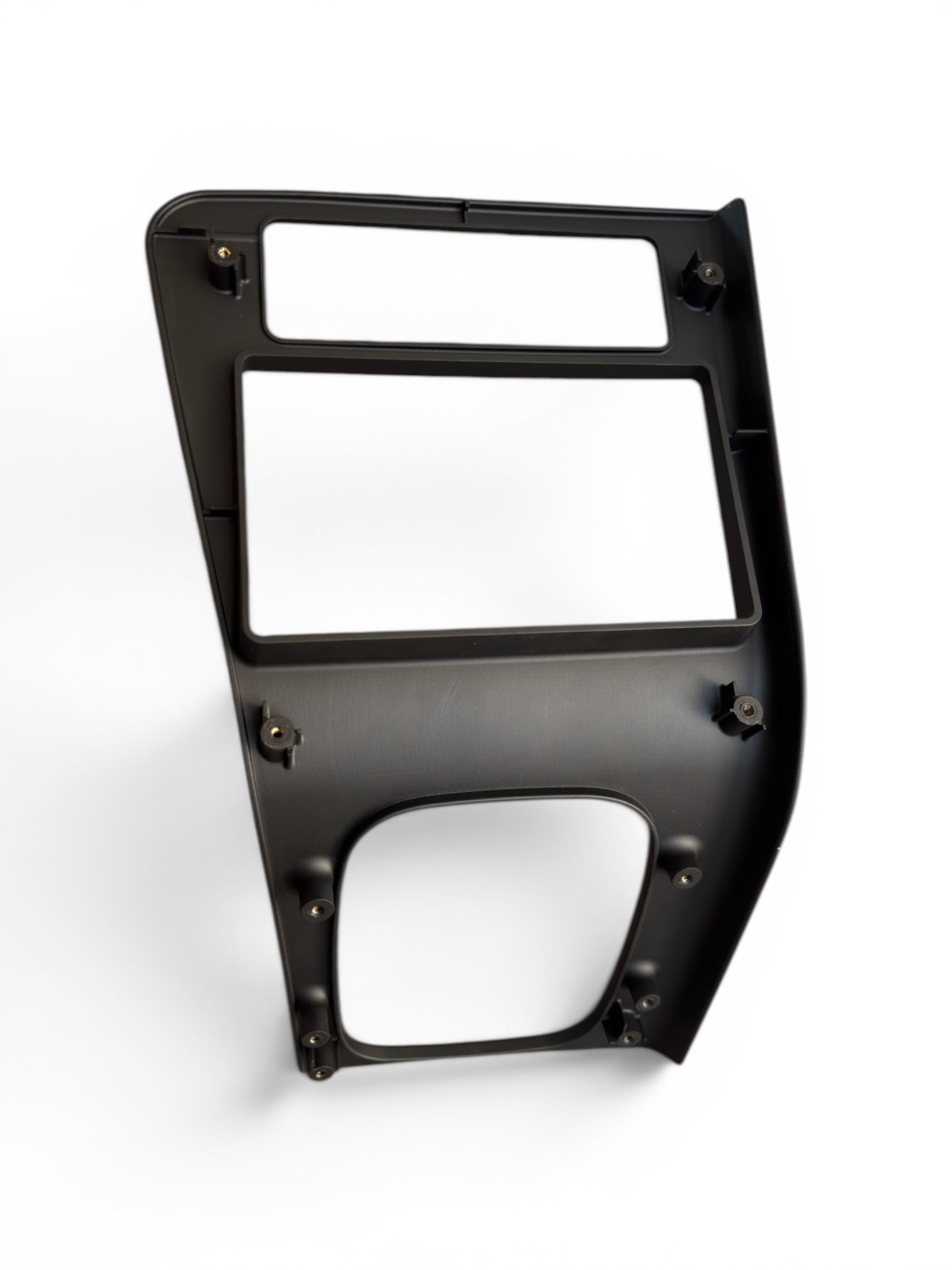 Nissan Silvia S13 / Nissan 180SX / Nissan 200SX / Nissan 240SX LHD Center Console Radio / Shifter Trim with Shift Boot Retainer – OEM 68260-40F00 & 96935-35F10 Reproduction