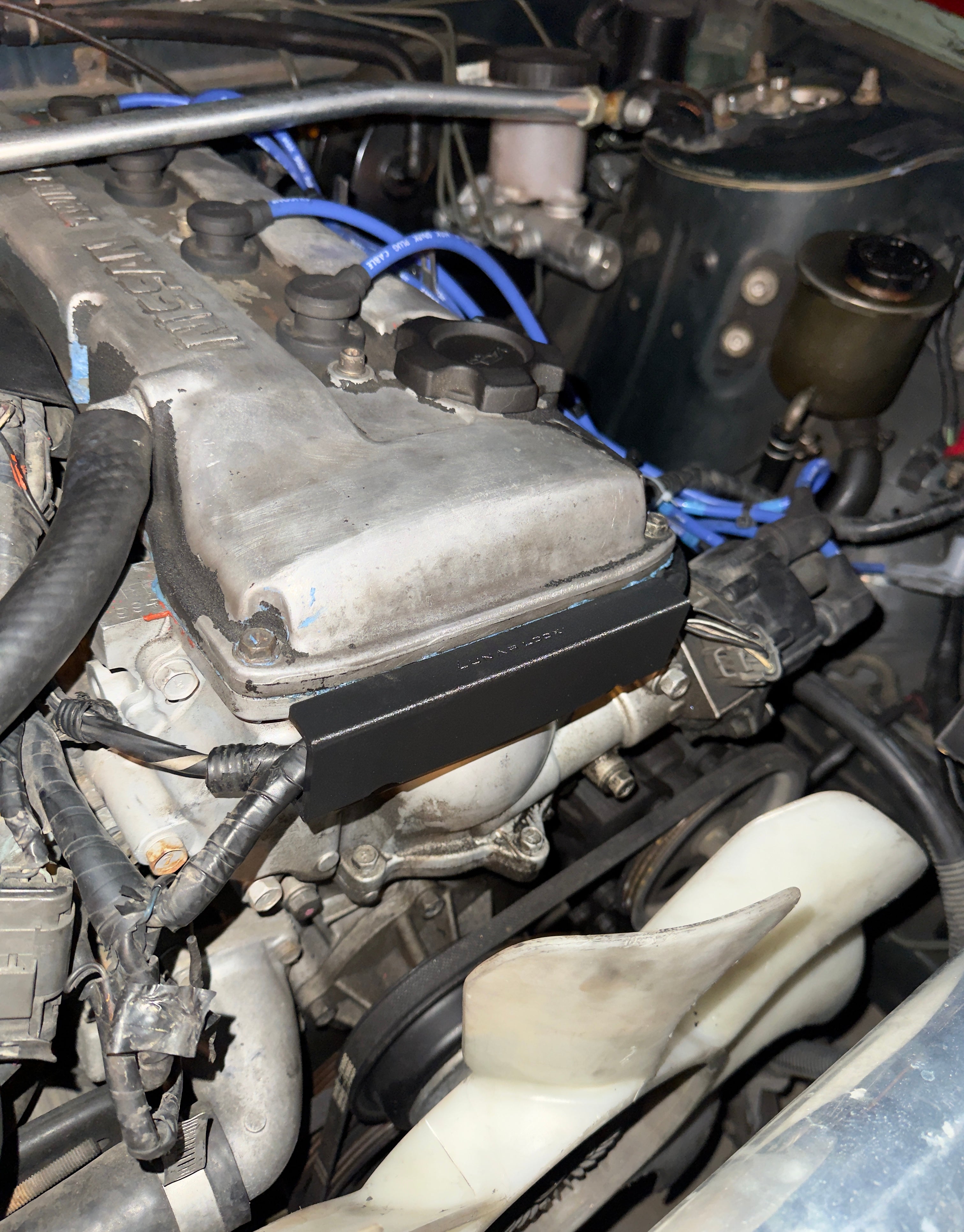 S13 & S14 Nissan 240SX KA24 Front Wiring Guard