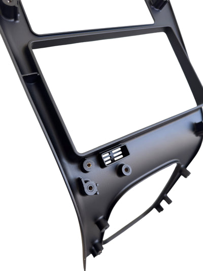 Nissan Silvia S13 / Nissan 180SX / Nissan 200SX / Nissan 240SX LHD & RHD Center Console Radio / Shifter Trim with Shift Boot Retainer – OEM 68260-40F00 & 96935-35F10 Reproduction