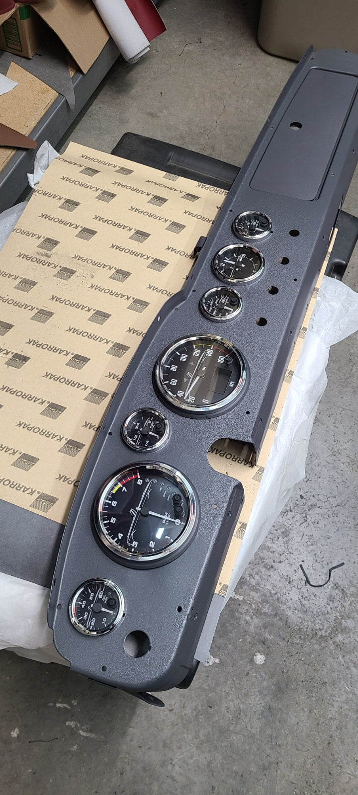 1965–1967 Datsun Roadster Gauge Kit | Flat Dash SPL311 SRL311 GPS Speedometer