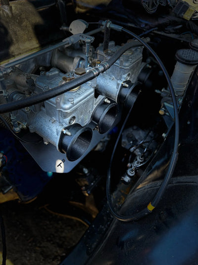 Carbon Fiber Composite Velocity Stacks for Weber, Solex, and Mikuni Carburetors