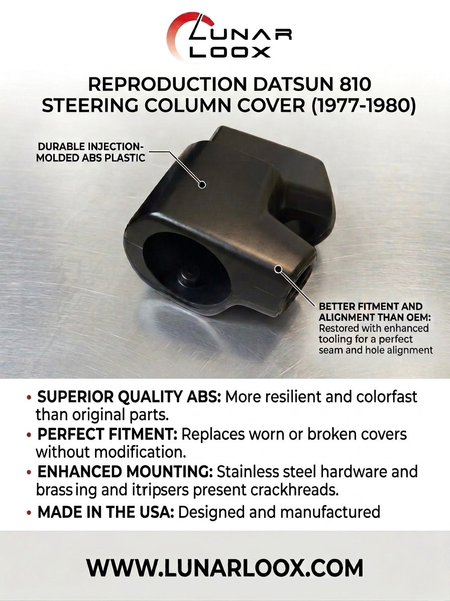 Datsun 810 (1977-1980) Steering Column Cover Reproduction