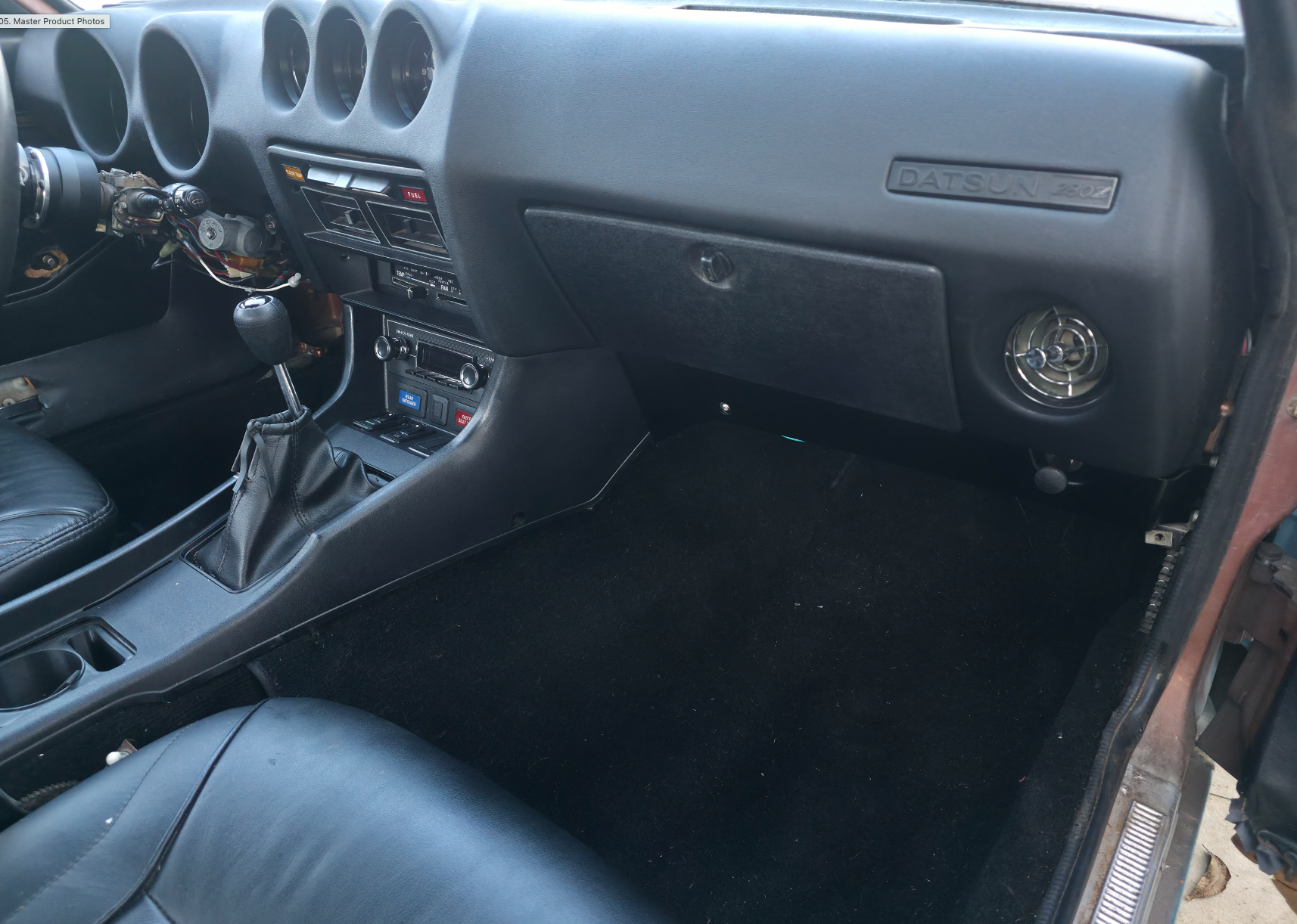 Datsun 260Z 280Z (1974-1977) Lower Dash Trim